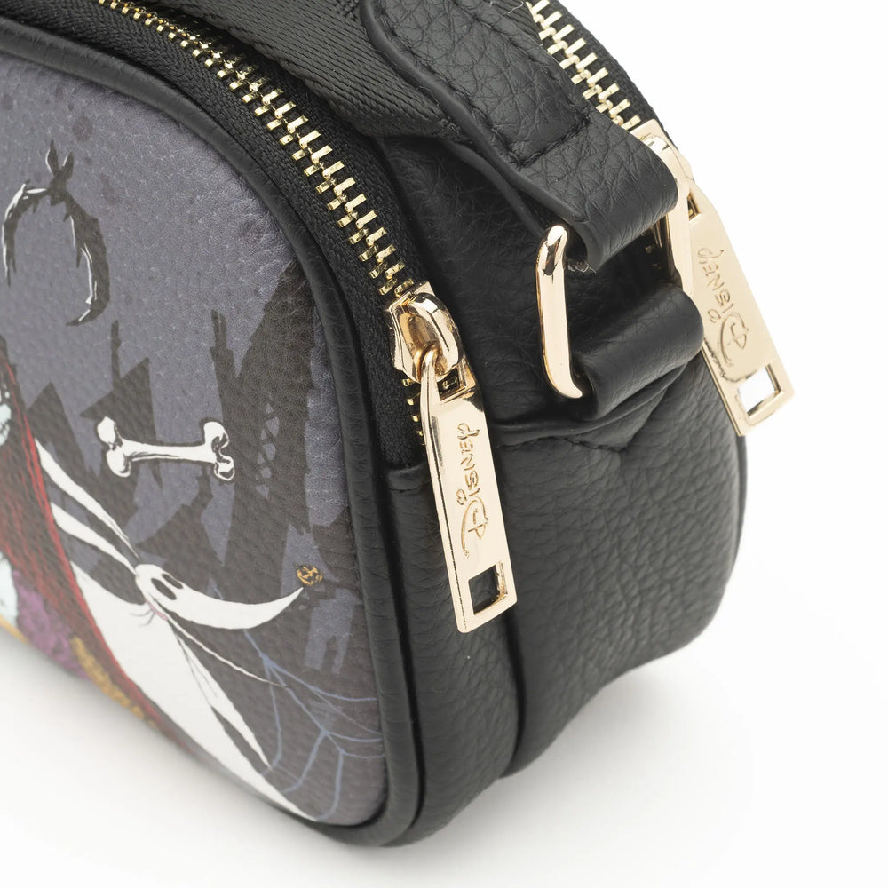 
                  
                    WondaPop Jack and Sally Double Zipper Crossbody/Shoulder Bag
                  
                