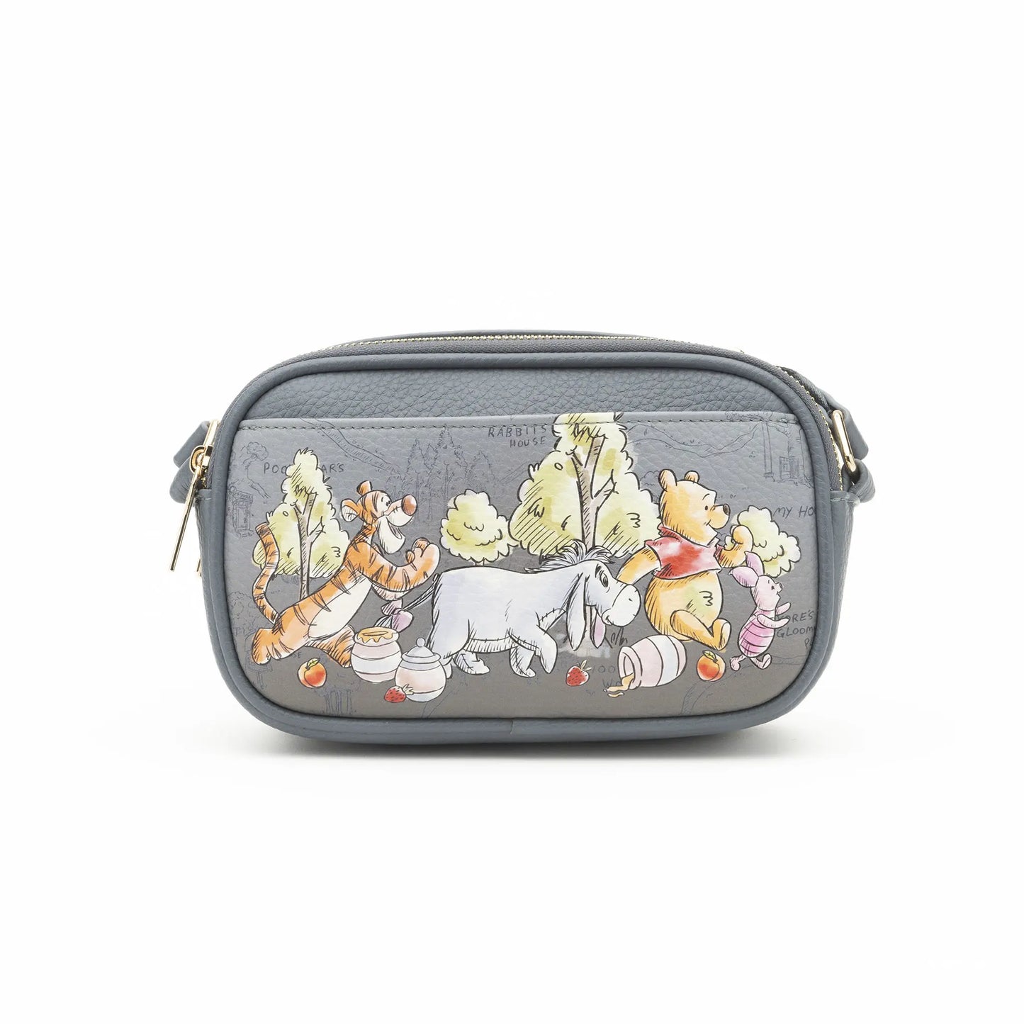 
                  
                    WondaPop Eeyore Double Zipper Crossbody/Shoulder Bag
                  
                