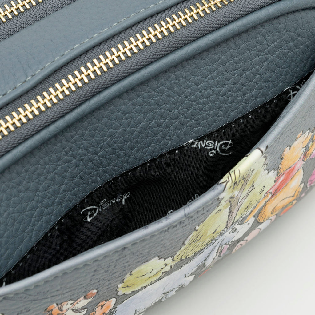 WondaPop Eeyore Double Zipper Crossbody/Shoulder Bag