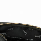WondaPop Jack and Sally Double Zipper Crossbody/Shoulder Bag