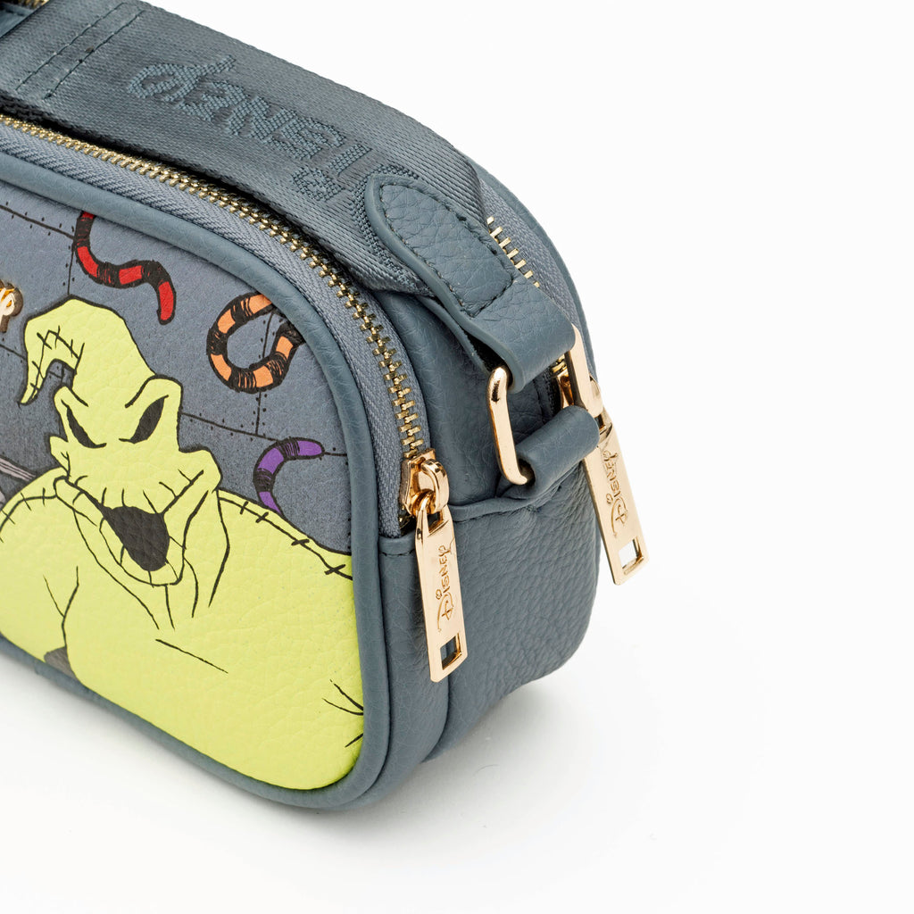 WondaPop Oogie Boogie Double Zipper Crossbody/Shoulder Bag