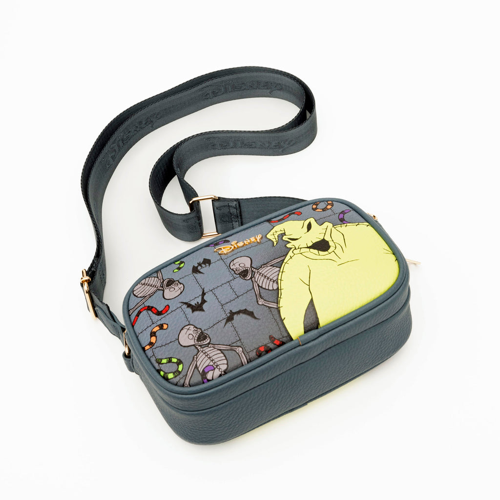 WondaPop Oogie Boogie Double Zipper Crossbody/Shoulder Bag