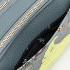 WondaPop Oogie Boogie Double Zipper Crossbody/Shoulder Bag
