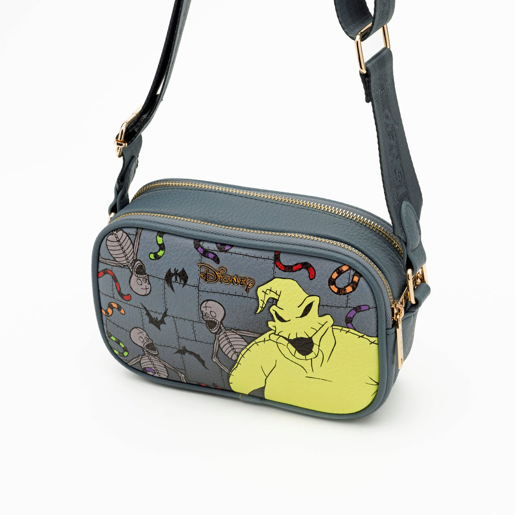 WondaPop Oogie Boogie Double Zipper Crossbody/Shoulder Bag