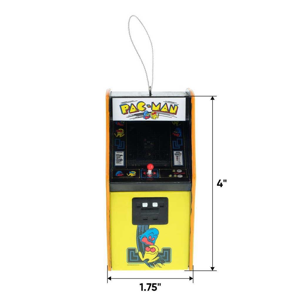 Classic Pac-Man Arcade Game Christmas Tree Ornament