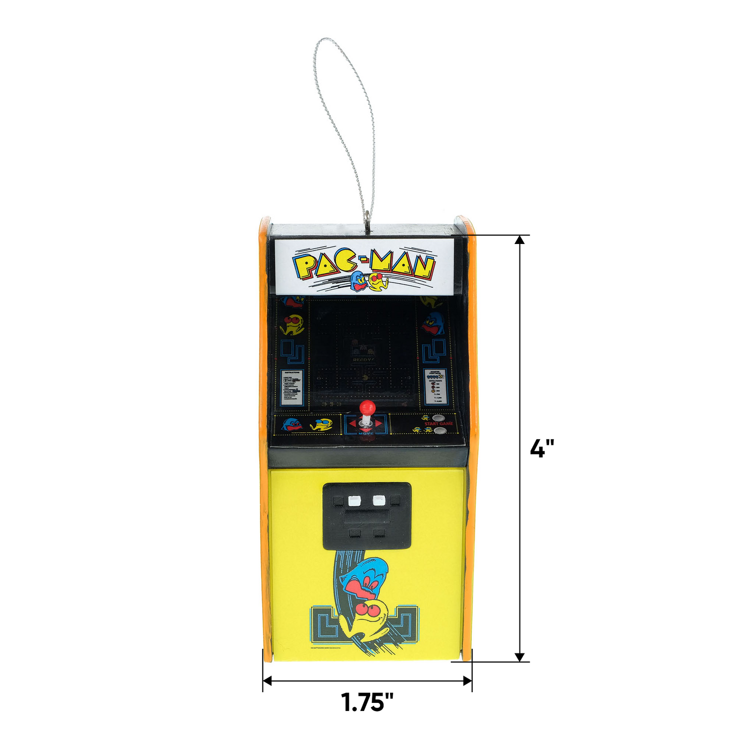 
                  
                    Classic Pac-Man Arcade Game Christmas Tree Ornament
                  
                