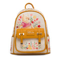 Winnie the Pooh among the Flowers WondaPop 11" Vegan Leather Fashion Mini Backpack