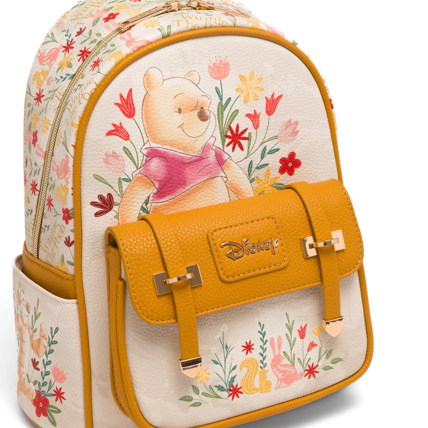 
                  
                    Winnie the Pooh among the Flowers WondaPop 11" Vegan Leather Fashion Mini Backpack
                  
                