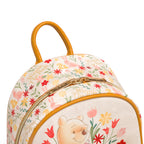 Winnie the Pooh among the Flowers WondaPop 11" Vegan Leather Fashion Mini Backpack