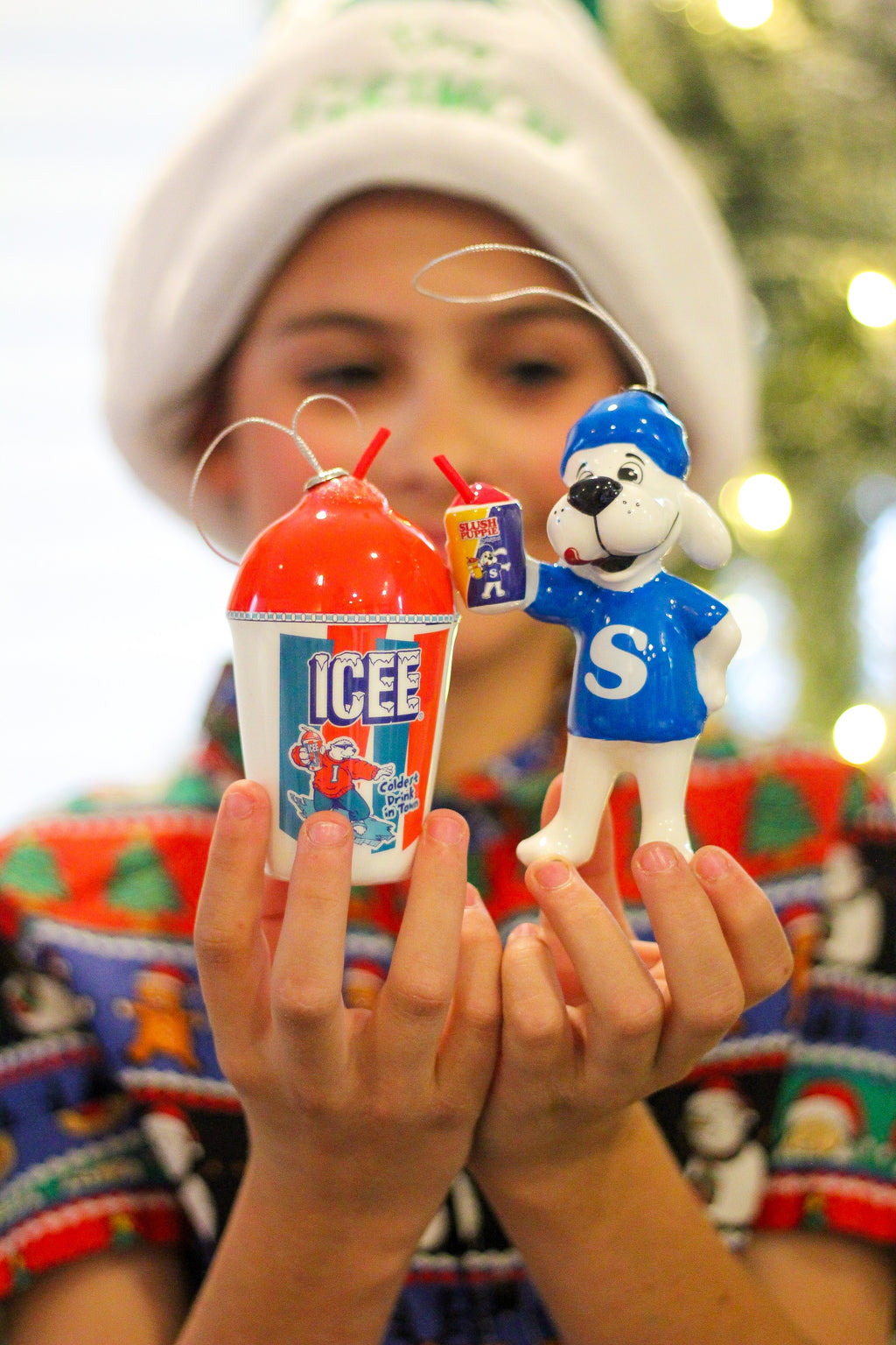ICEE and Slush Puppie Ornaments 2 pack