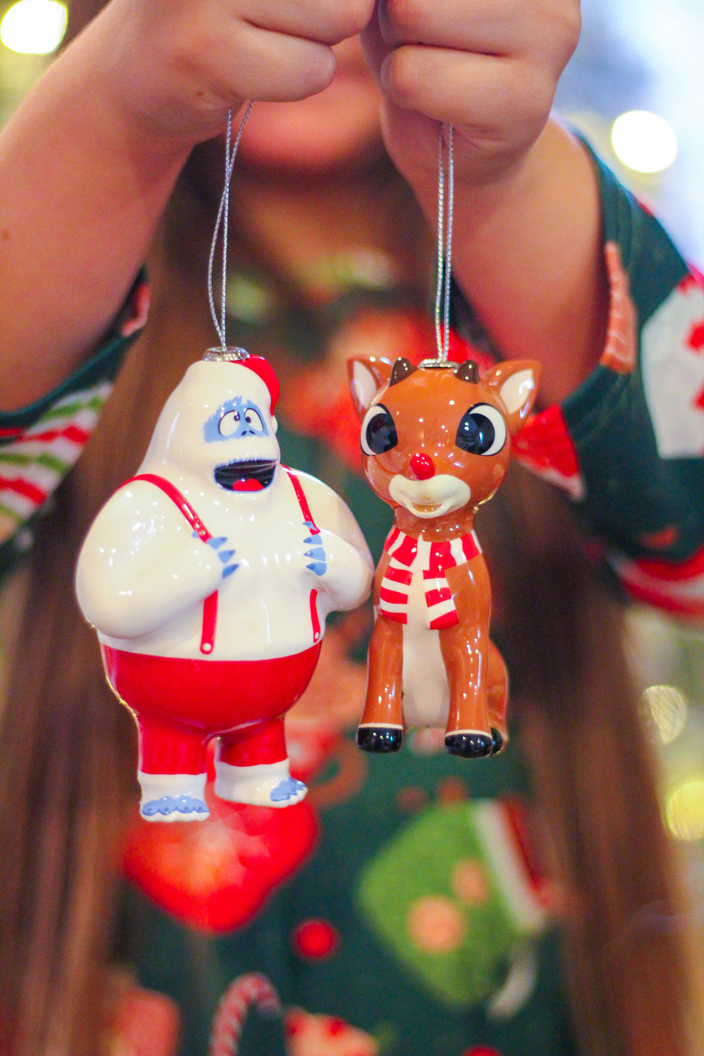 Rudolph the Red Nosed Reindeer Ornaments 2-Pack