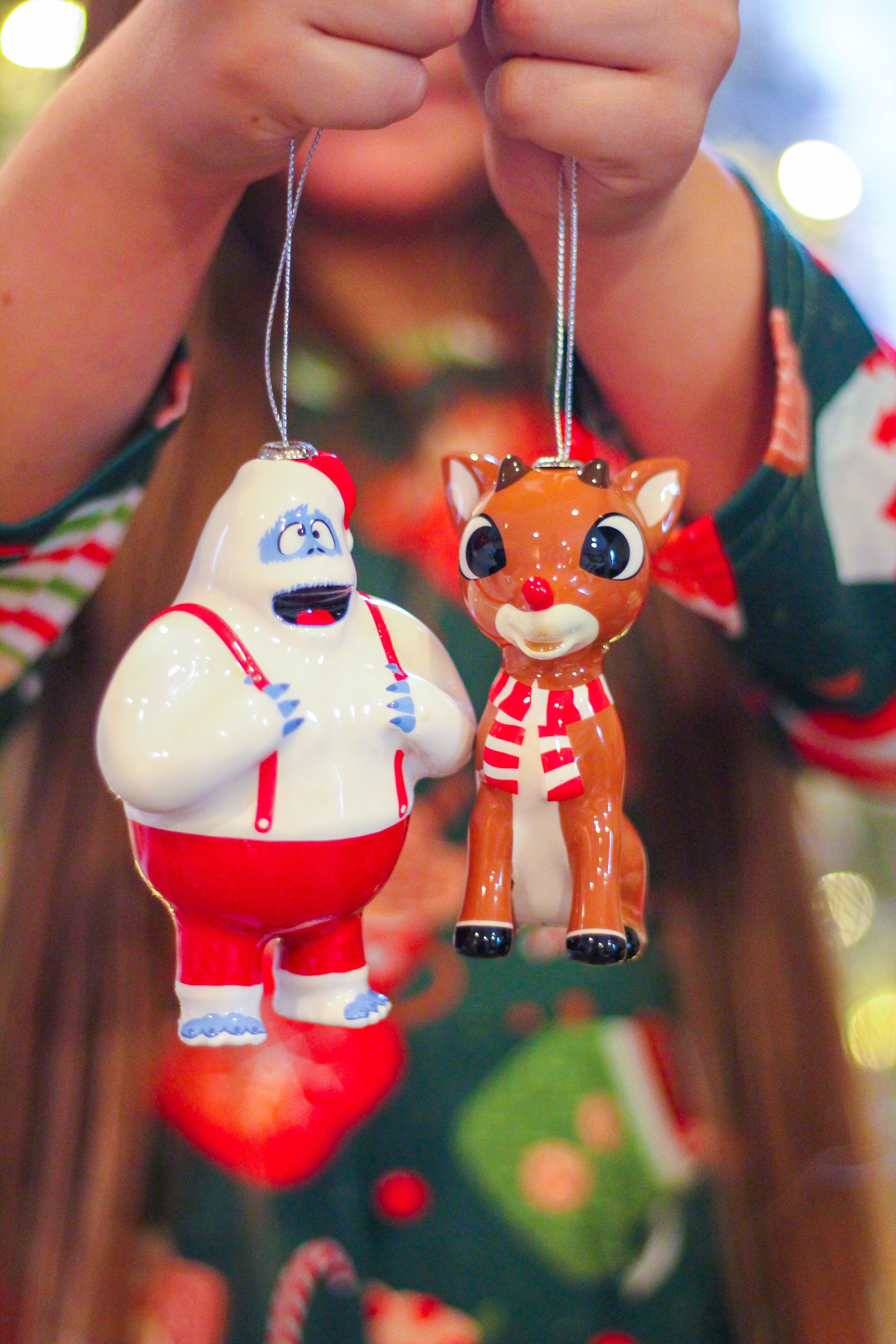 Rudolph the Red Nosed Reindeer Ornaments 2-Pack