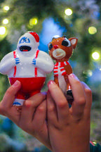 Rudolph the Red Nosed Reindeer Ornaments 2-Pack