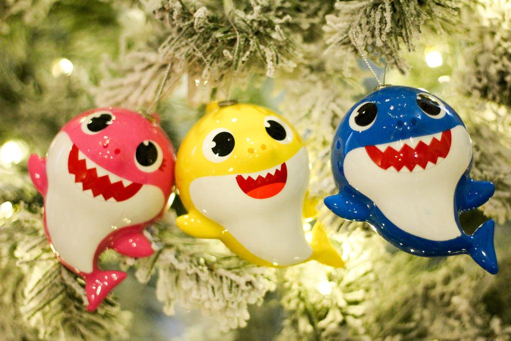 Baby Shark Ornaments 3 Pack