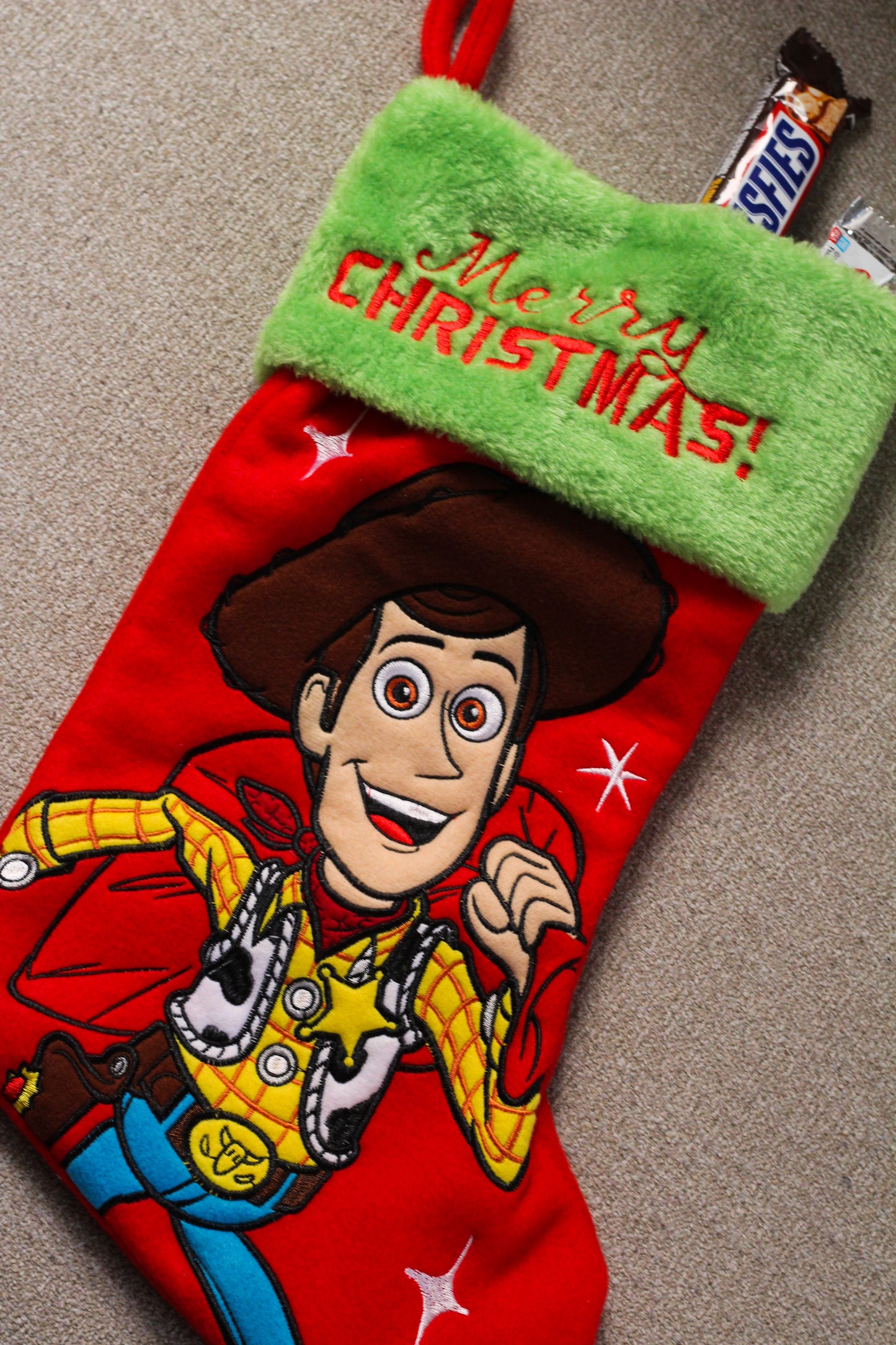 
                  
                    Toy Story - Woody 20" Applique Christmas Stocking
                  
                
