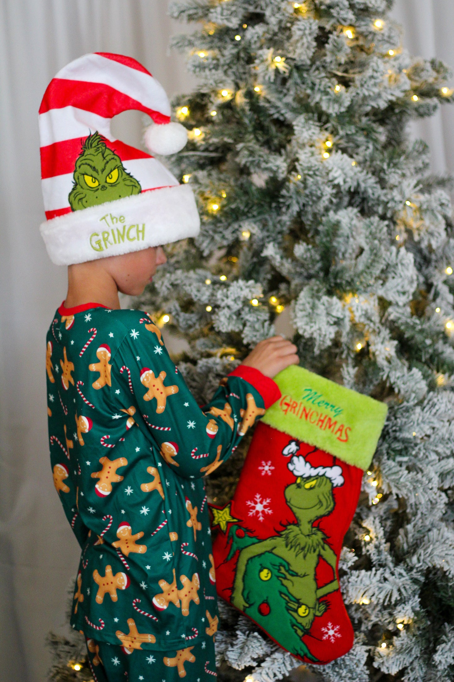 
                  
                    The Grinch 20" Appliqué Christmas Stocking
                  
                