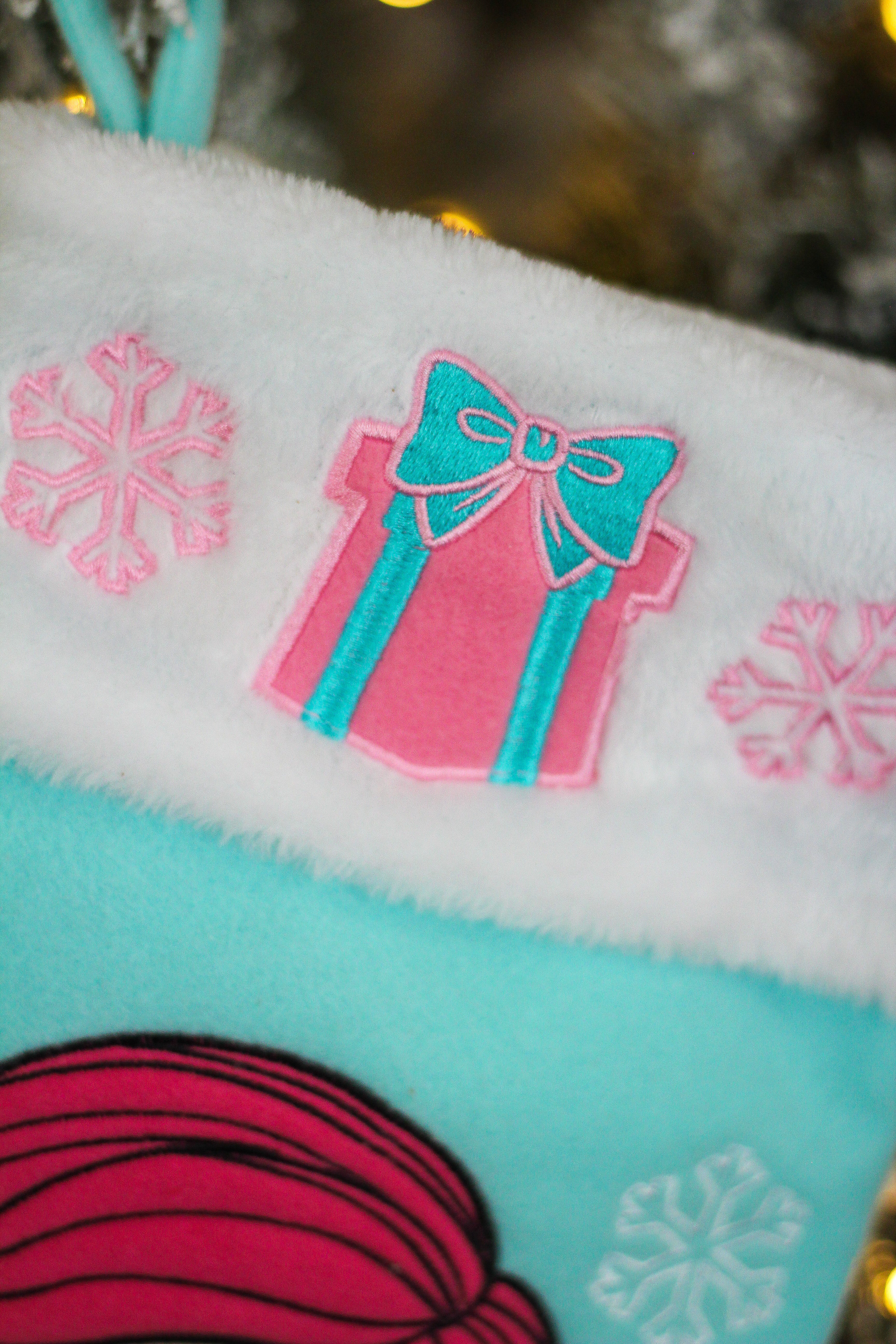 LOL Surprise Embroidered 20" Applique Christmas Stocking