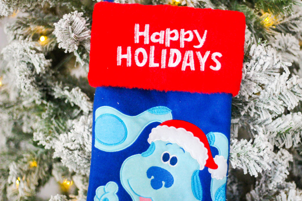 Blue's Clues 20" Applique Christmas Stocking