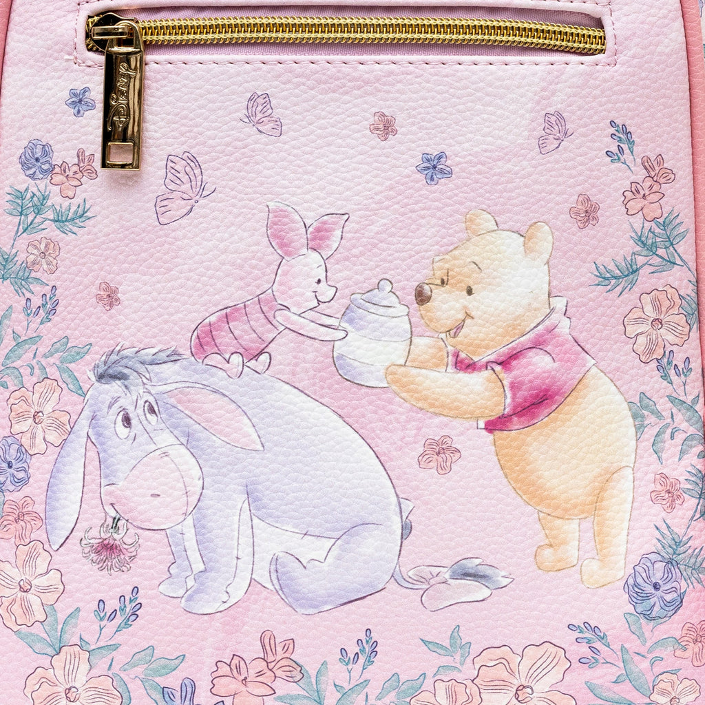 Winnie the Pooh -- Piglet WondaPop 11" Vegan Leather Fashion Mini Backpack