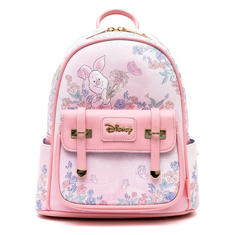 Winnie the Pooh -- Piglet WondaPop 11" Vegan Leather Fashion Mini Backpack