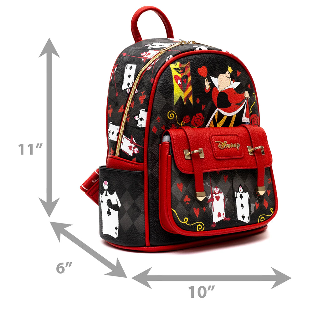 
                  
                    Queen of Hearts WondaPop 11" Vegan Leather Fashion Mini Backpack
                  
                