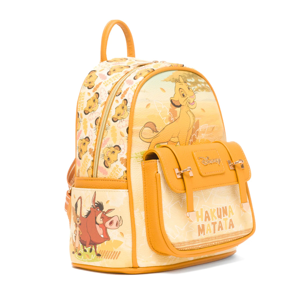 
                  
                    Lion King - Simba WondaPop 11" Vegan Leather Fashion Mini Backpack
                  
                