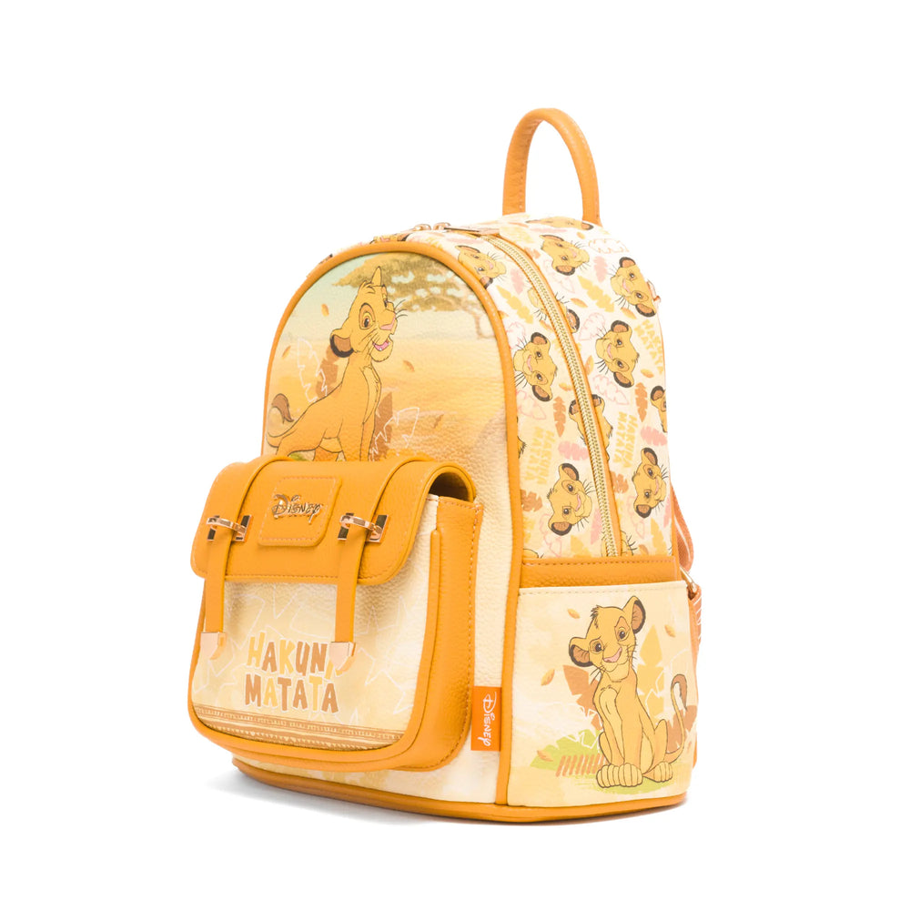 
                  
                    Lion King - Simba WondaPop 11" Vegan Leather Fashion Mini Backpack
                  
                