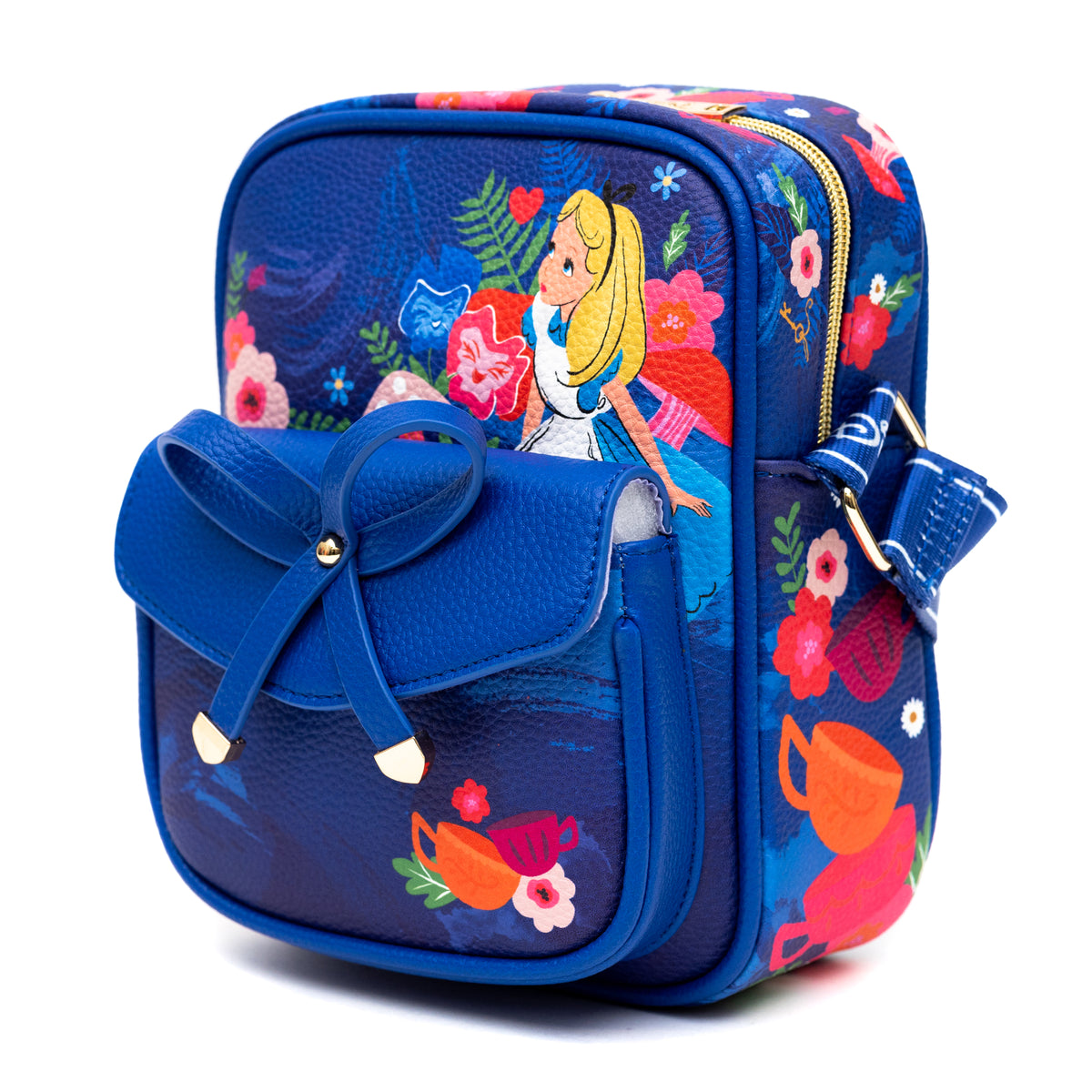 WondaPop Luxe Disney Alice in Wonderland Crossbody Bag