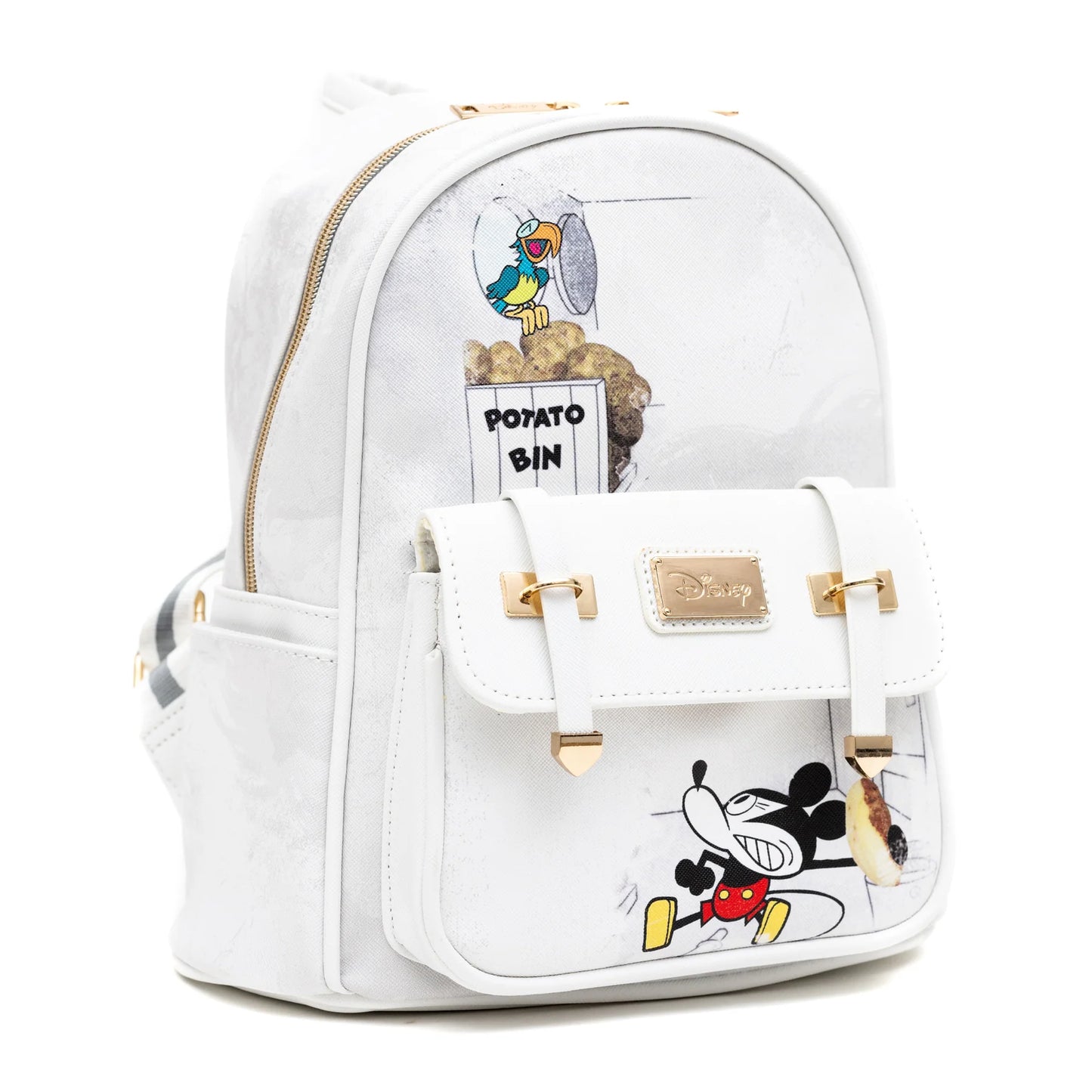 Disney Mickey Mouse 11 inch Vegan Leather Mini Backpack WondaPop