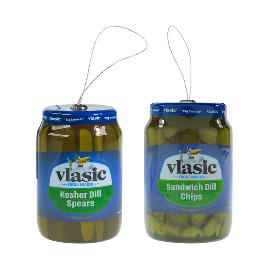 Vlasic Pickles Tree Ornaments 2 pack