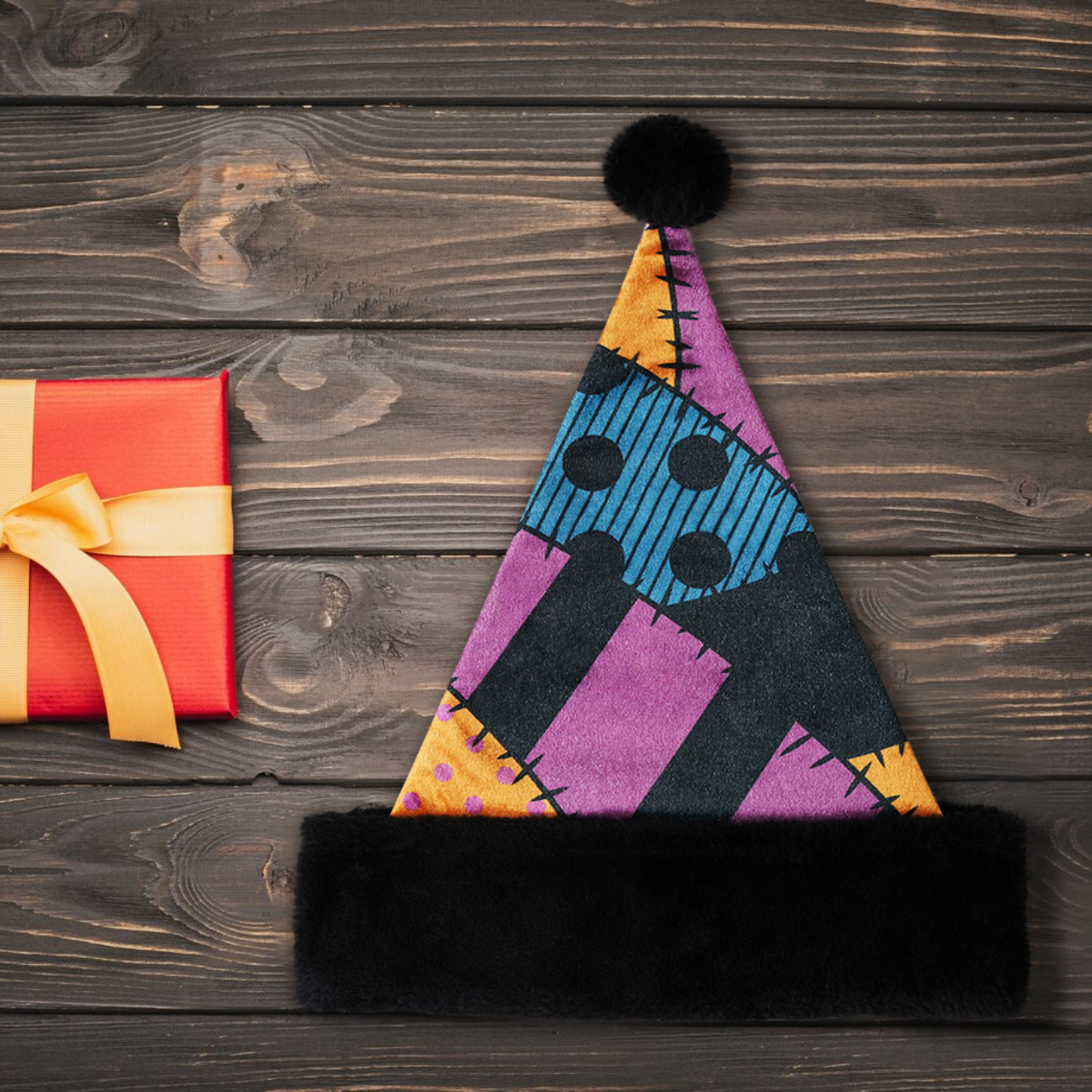 Disney The Nightmare Before Christmas Sally Patchwork Hat