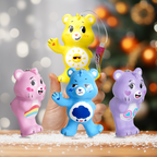 Care Bears Ornaments 4 pack Set