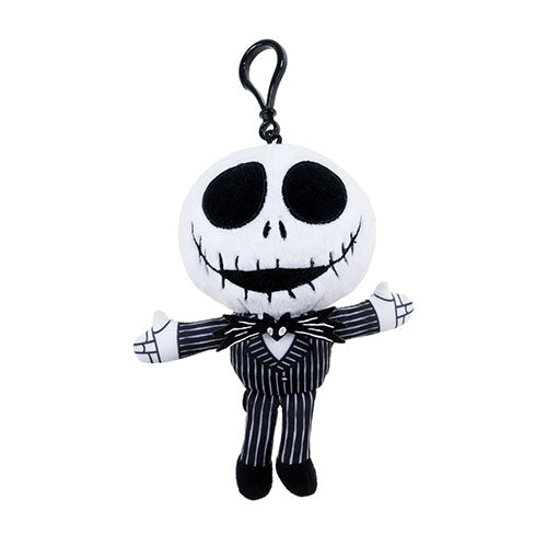 Disney The Nightmare Before Christmas 4-pack of 6 inch Plush Clips  featuring Jack, Sally, Oogie Boogie and Zero