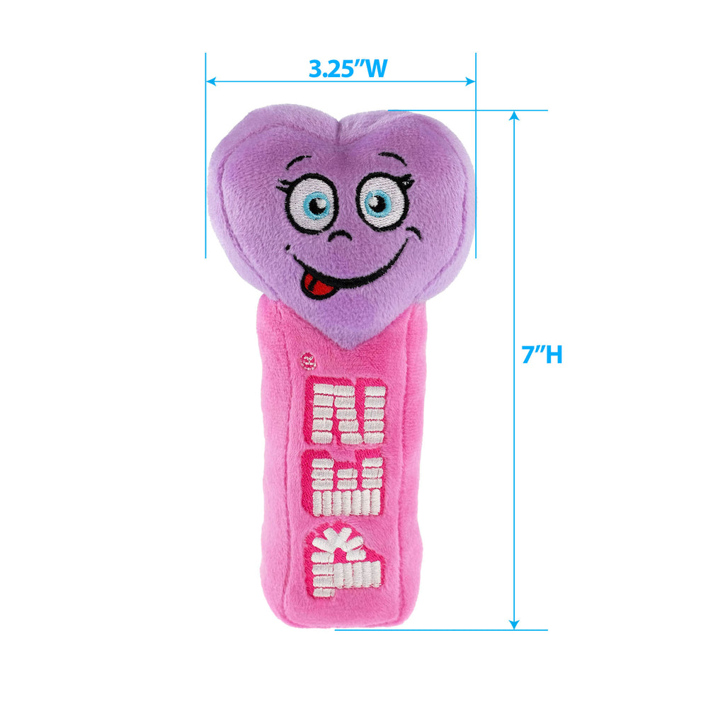 
                  
                    Pez Plush 7-inch set with Teddy Bear, Red Heart and Purple Heart Plush Dispensers
                  
                