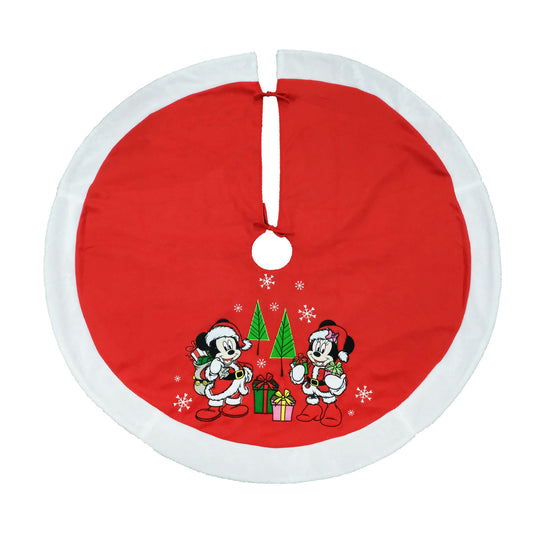 Mickey and Minnie Mouse Tree Skirt