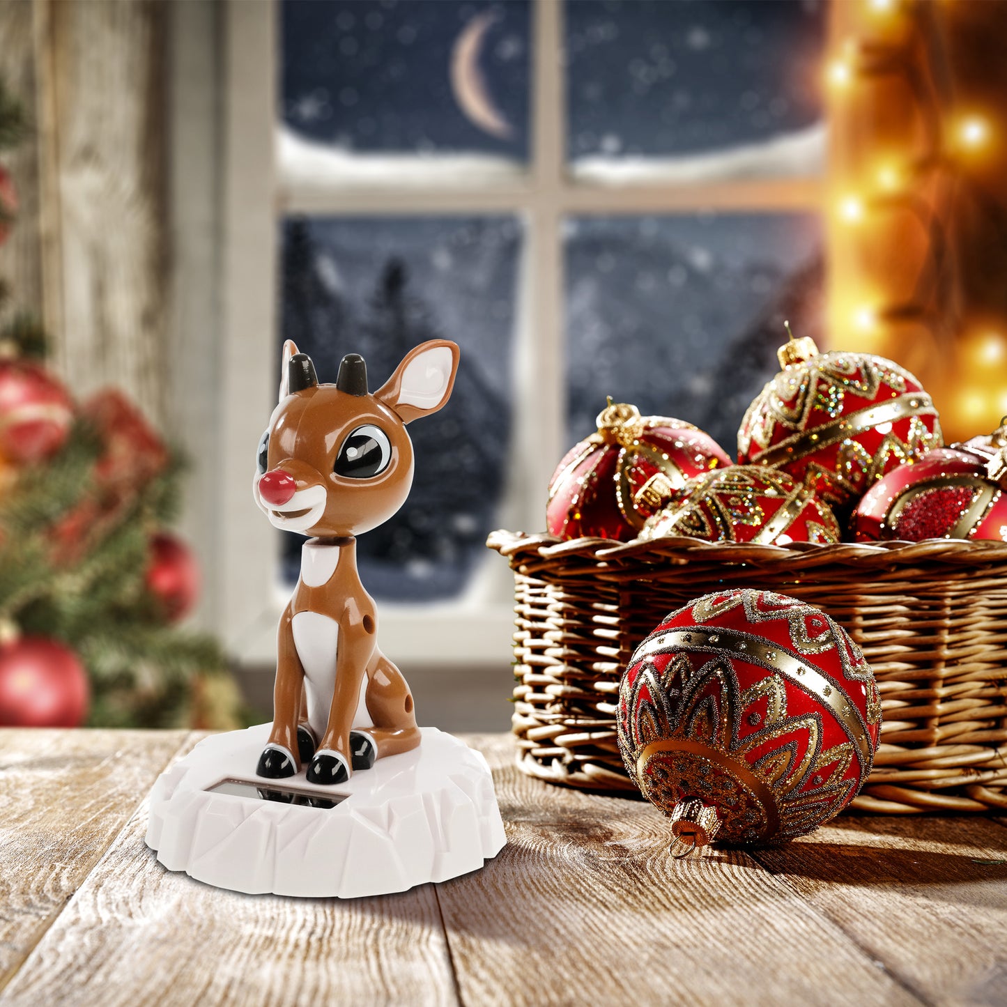 
                  
                    Rudolph the Red Nosed Reindeer Solar Bobble
                  
                