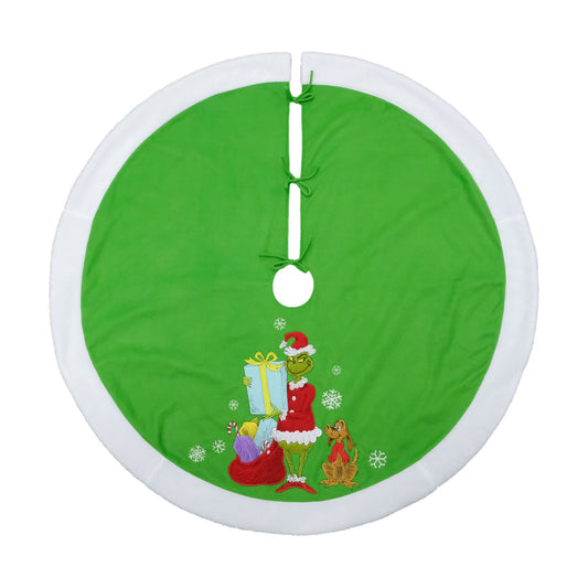 The Grinch Who Stole Christmas 48" Appliqué Tree Skirt