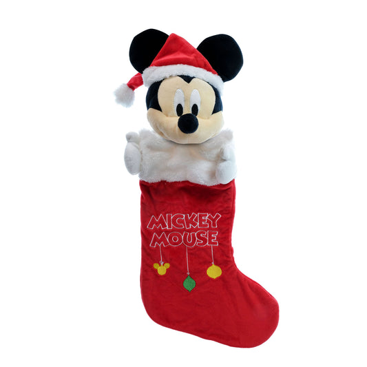 Mickey Mouse 3D Plush Head 24" Stocking