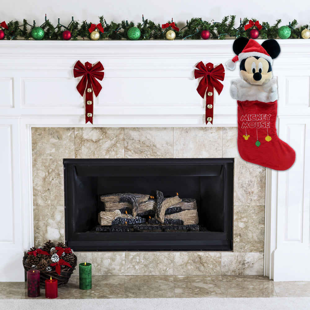 disney plush head christmas stockings