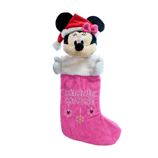 Minnie Mouse 3D Plush Head 24" Stocking