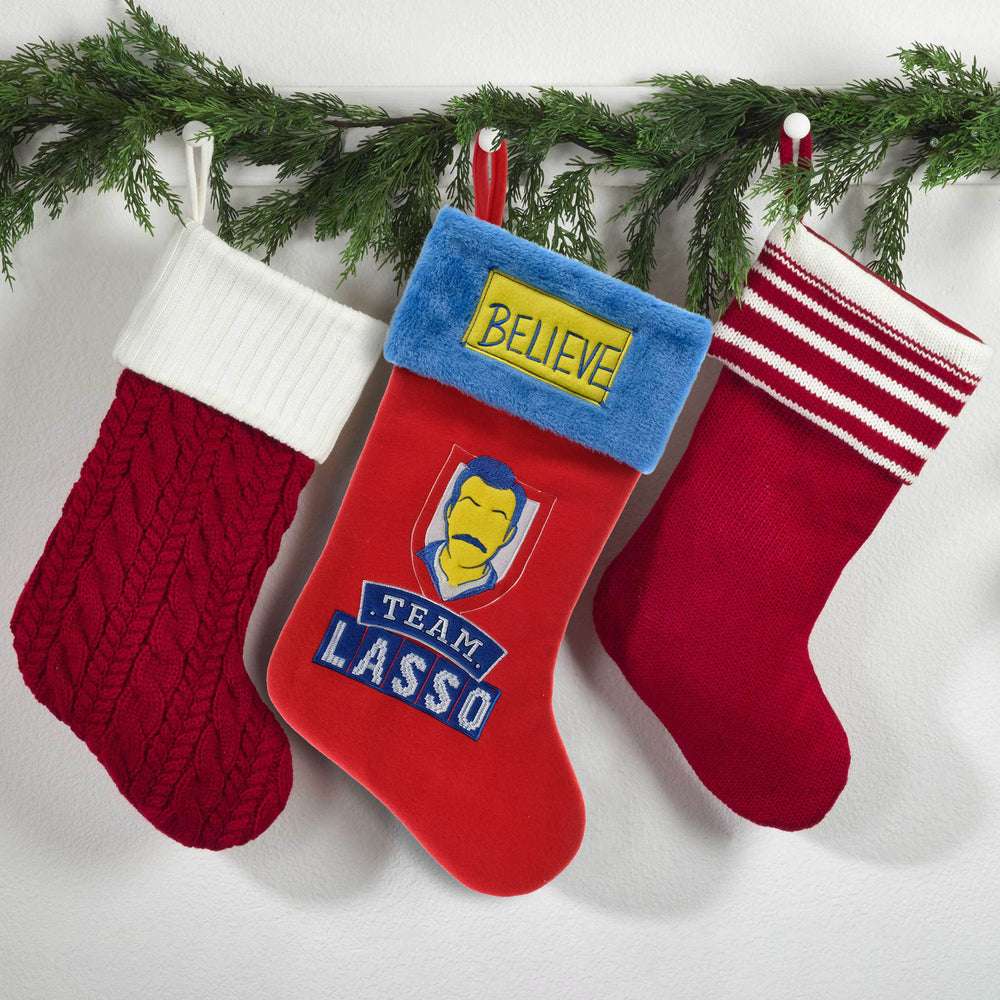 
                  
                    Ted Lasso Appliqué Christmas Stocking
                  
                