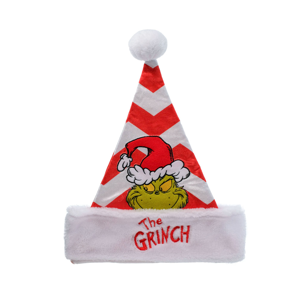 The Grinch Red Stripe Christmas Hat