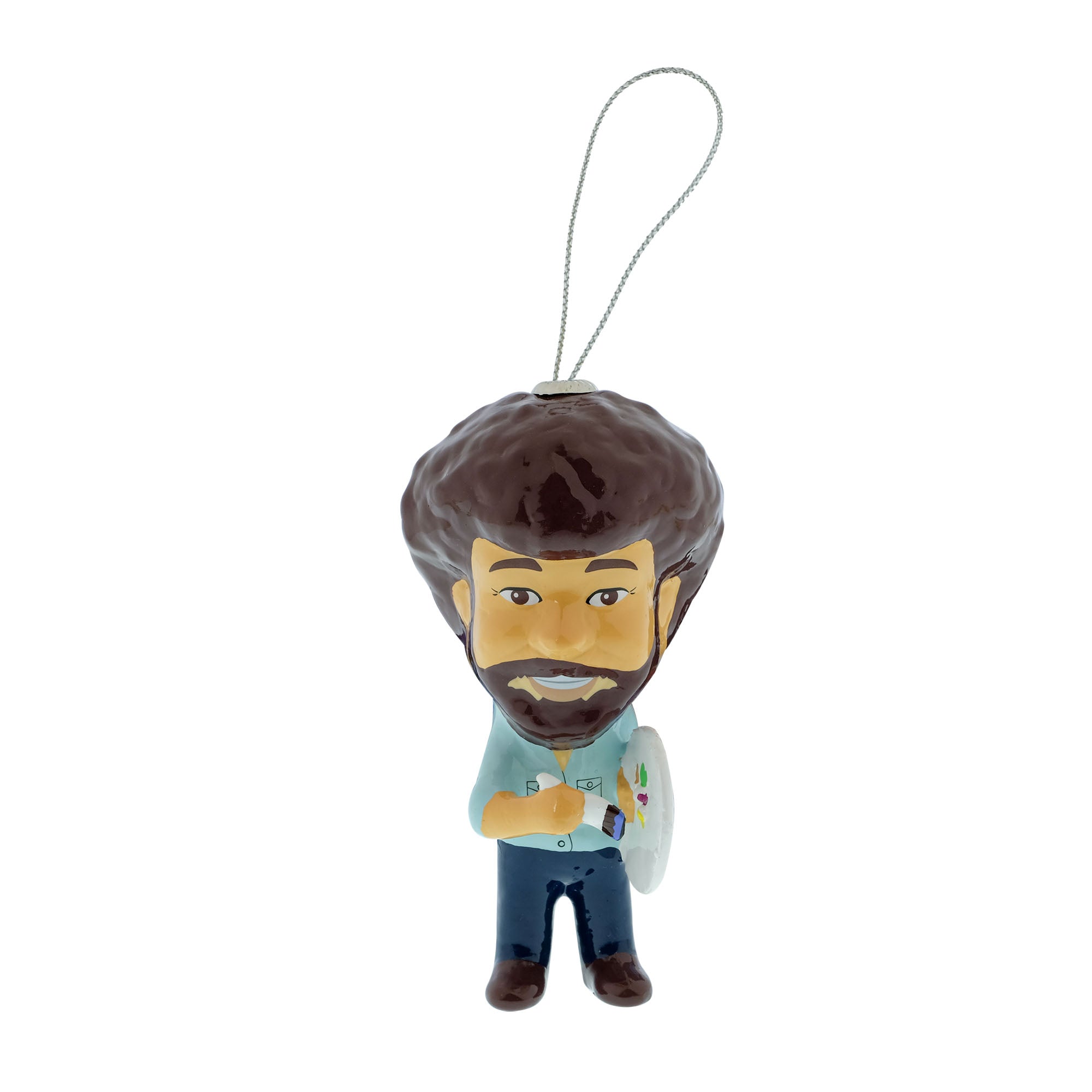 Bob Ross Christmas Tree Ornament
