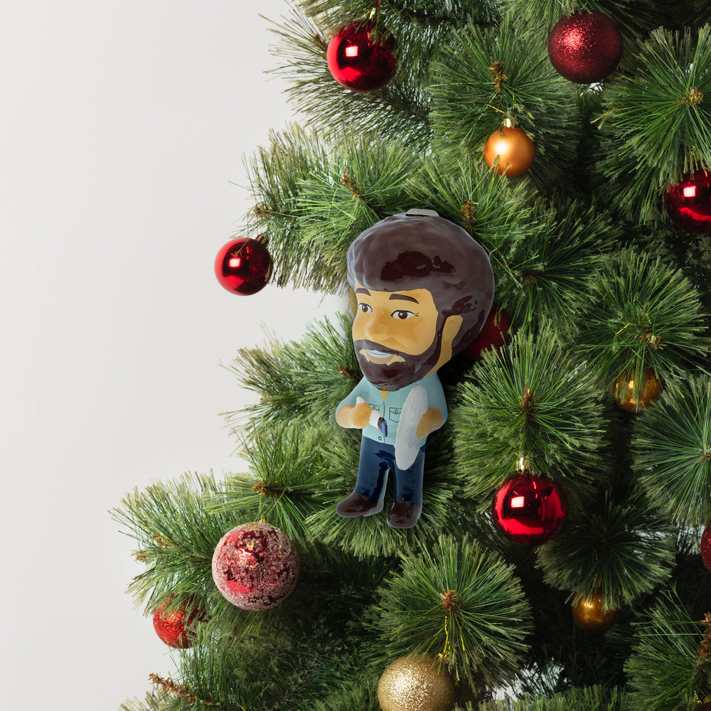 
                  
                    Bob Ross Christmas Tree Ornament
                  
                