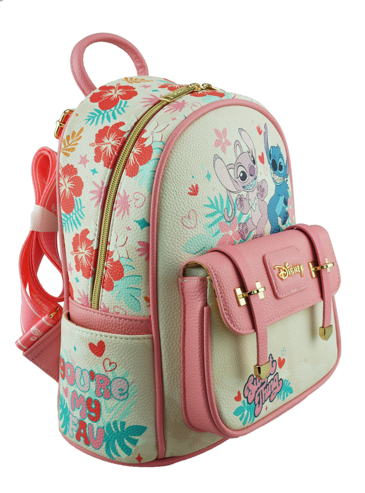 
                  
                    Angel and Stitch WondaPop 11" Vegan Leather Fashion Mini Backpack
                  
                