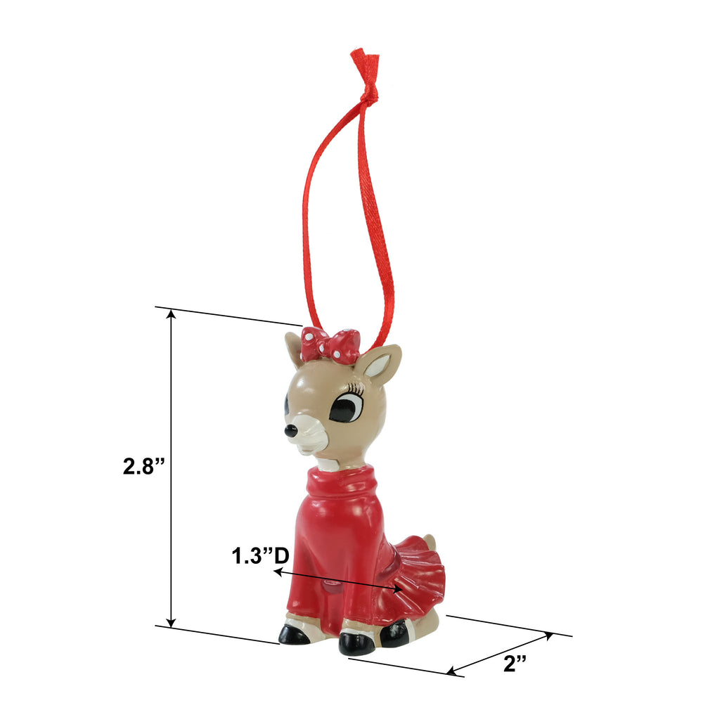 
                  
                    Rudolph the Red Nosed Reindeer -- Clarice Christmas Tree Ornament
                  
                