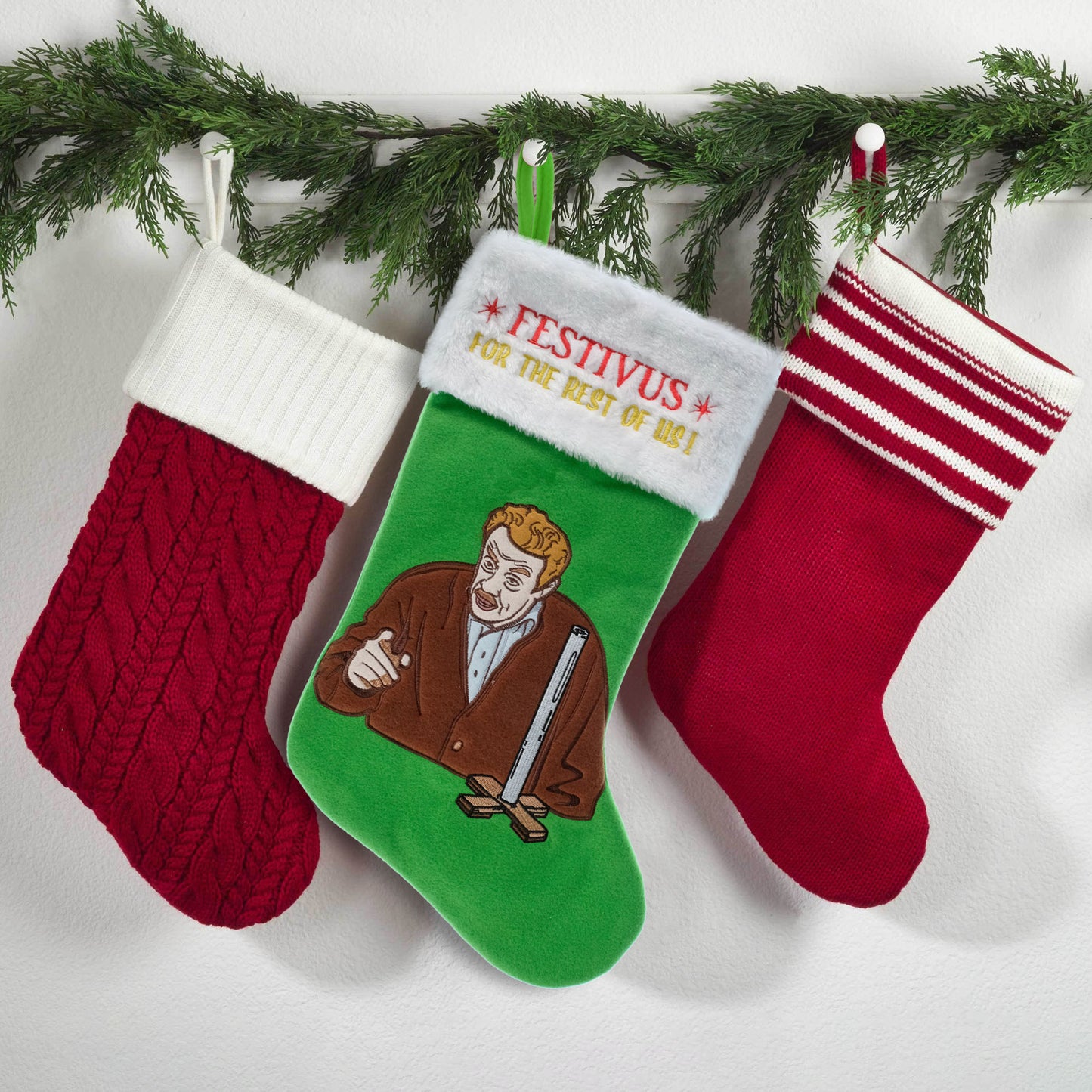 
                  
                    Seinfeld - Festivus Applique Christmas Stocking
                  
                