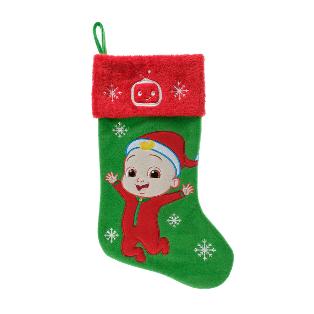 CoComelon -- JJ Appliqué Christmas Stocking