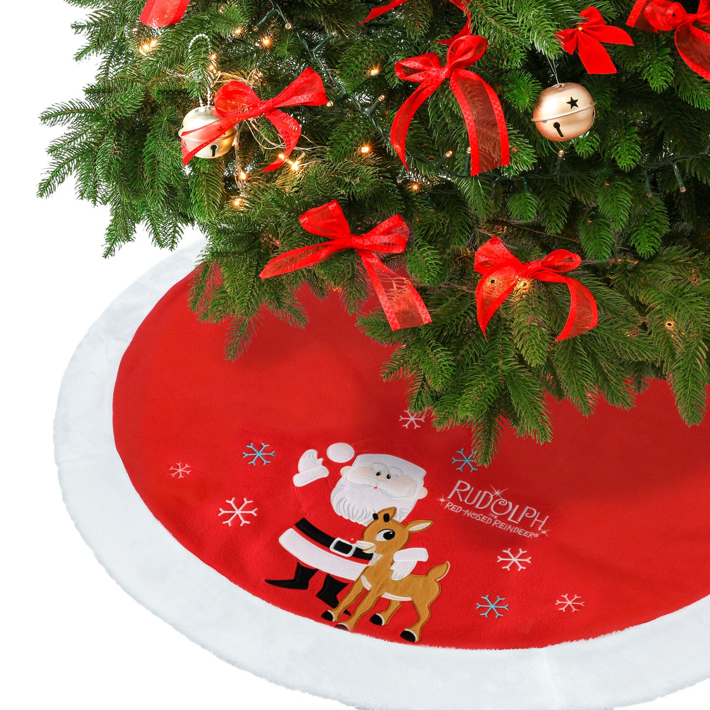 
                  
                    Rudolph the Red Nosed Reindeer Christmas Tree Skirt
                  
                