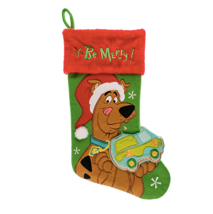 Scooby Doo Applique Christmas Stocking